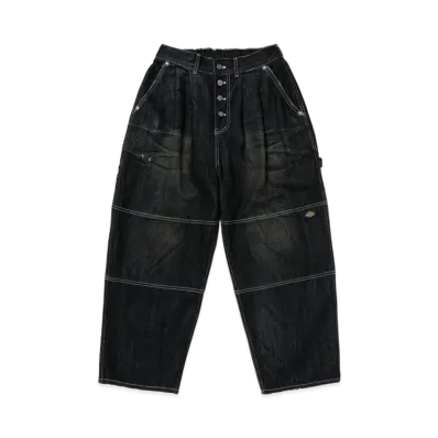 THUG CLUB x Dickies Double Knee Denim Pants "Black"