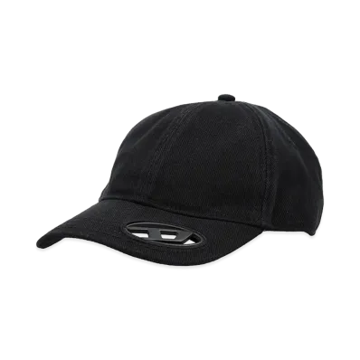 Diesel C-Plak Baseball Cap "Black"