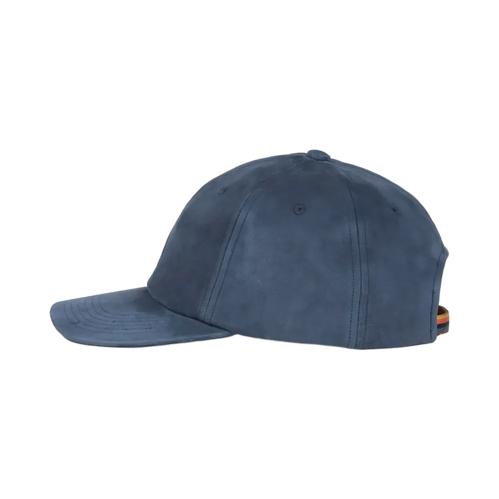 Paul Smith Artist Stripe Belt Suede Cap "DarkBlue"