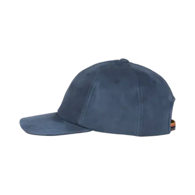 Paul Smith Artist Stripe Belt Suede Cap "DarkBlue"
