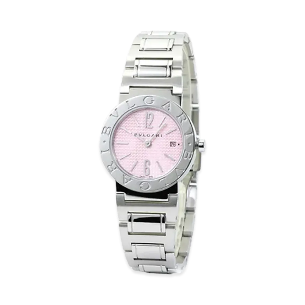 BVLGARI Women's Bvlgari Bvlgari "Silver/Pink Shell"