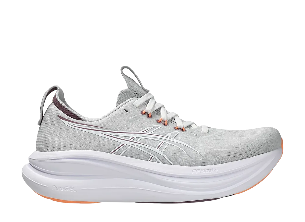Asics Women's Gel-Nimbus 28 Wide "Cloud Grey/Dusty Mauve"