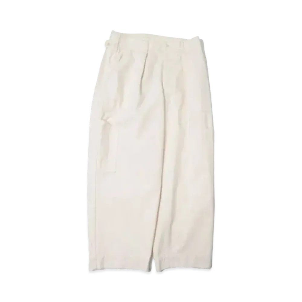 A.PRESSE USAF Hemmed Bottoms "Ecru"