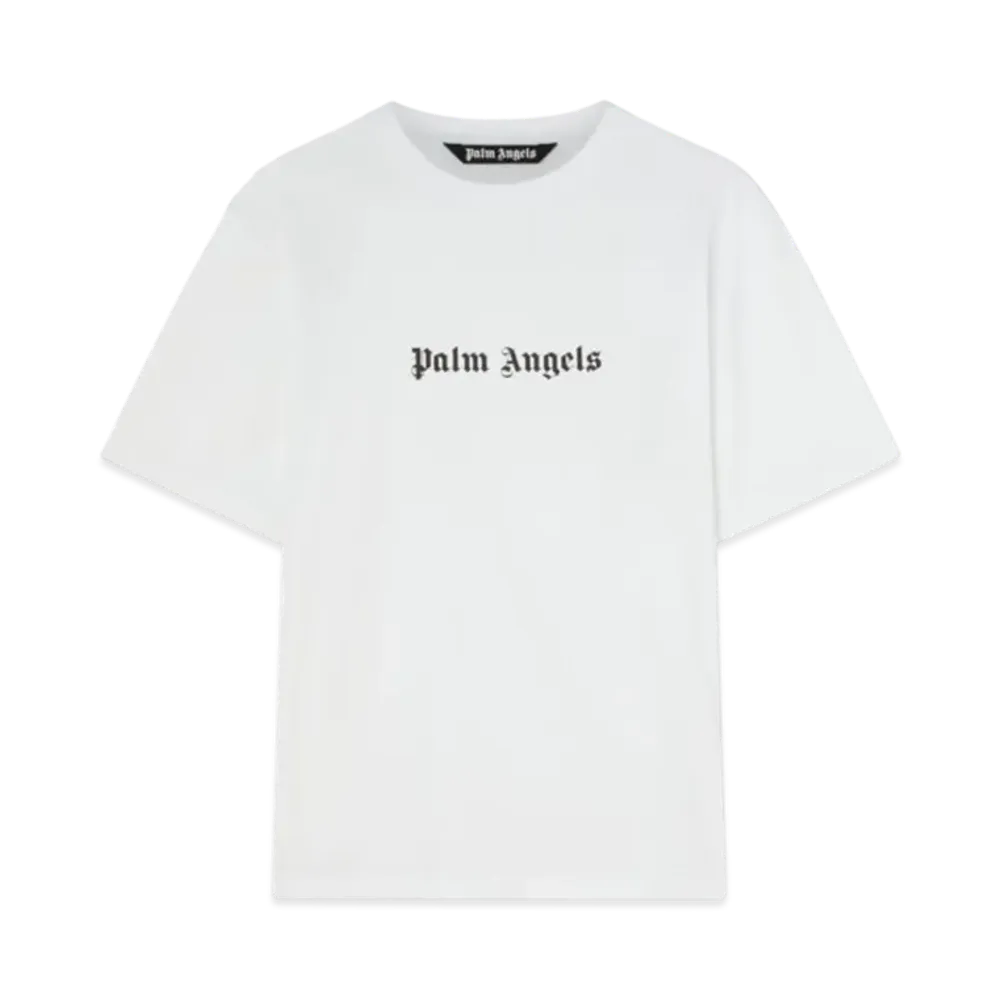 PALM ANGELS Slim Fit T-Shirt "White"