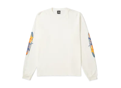 Stussy Two Star LS Tee Pigment Dyed "Natural"