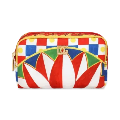 Dolce&Gabbana Pouch Nylon Calette Print "Multicolor"
