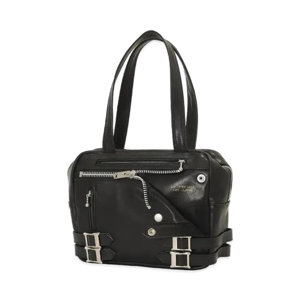 UNDERCOVER Cow Leather Rider Bag Small "Black"