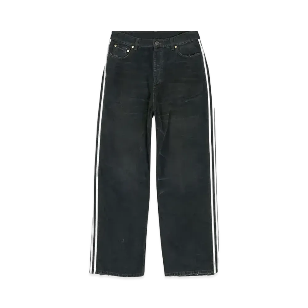adidas BALENCIAGA Large Baggy Trousers "Black"
