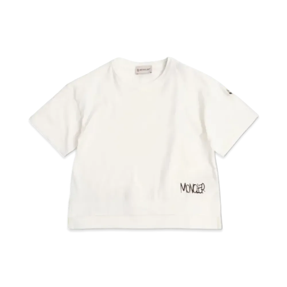MONCLER Kids T-Shirts "White"