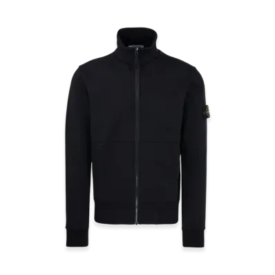 Stone Island 64351 Cotton Fleece Track Top - 23SS "Black"