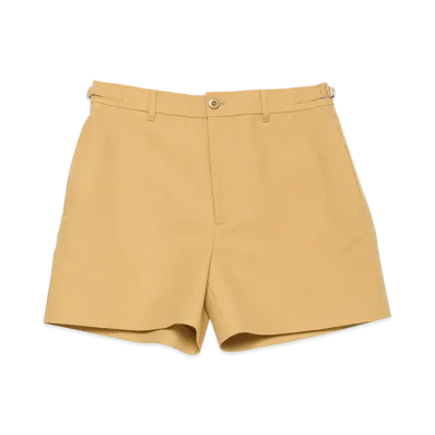 Acne Studios Satin Shorts "Sand Beige"
