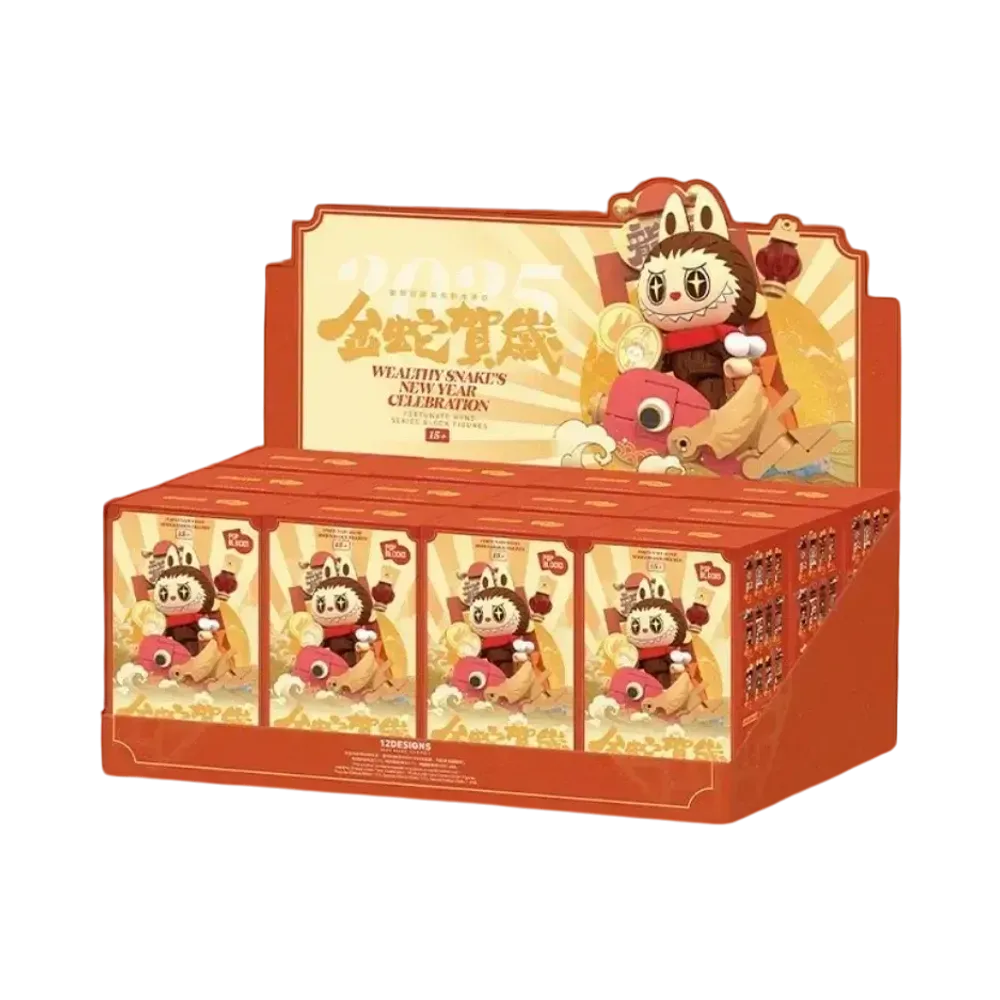 POP MART Wealthy Snake's New Year Celebration - Fortunate Hand Series Block Figure [Assortment Box]