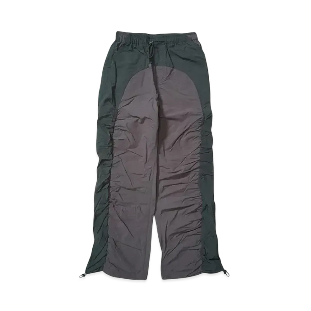 HTH nylon shirring pants "GRAY"