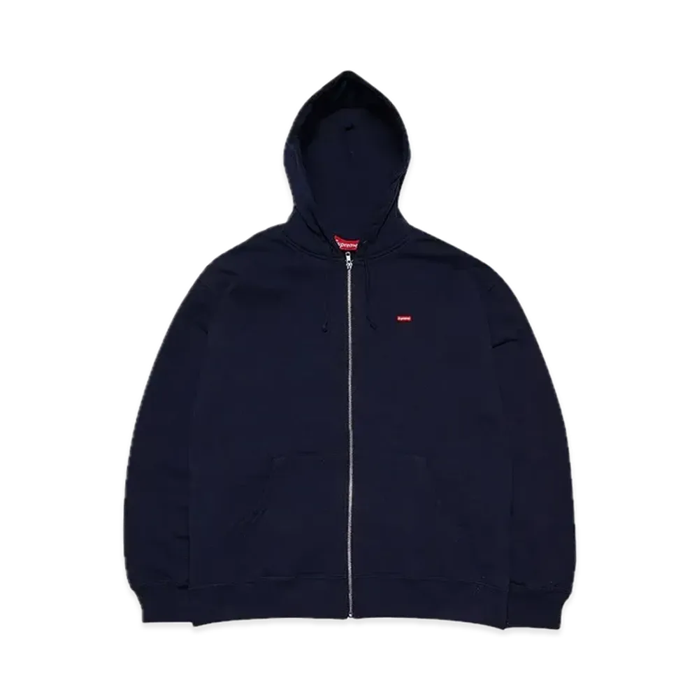 Supreme Small Box Zip Up Hooded Sweatshirt 