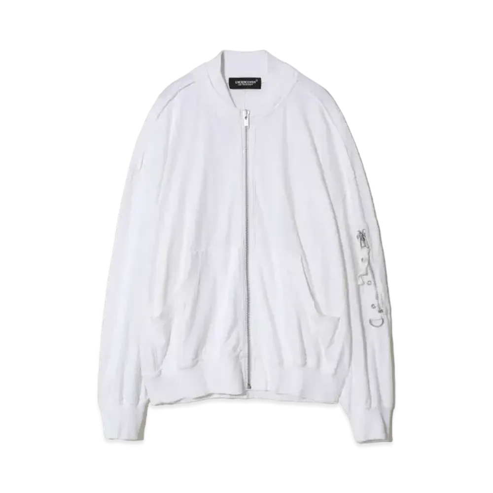 UNDERCOVER 24SS Cotton T-Shirt Custom Blouson "White"
