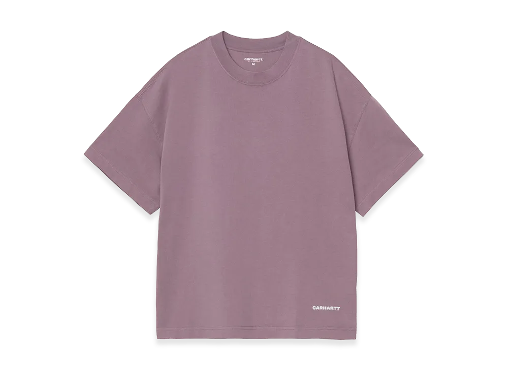Carhartt WIP S/S Link Script T-Shirt "Phlox/White"