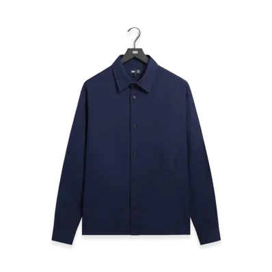 Kith x The New York Yankees Flannel Deon Overshirt "Nocturnal"