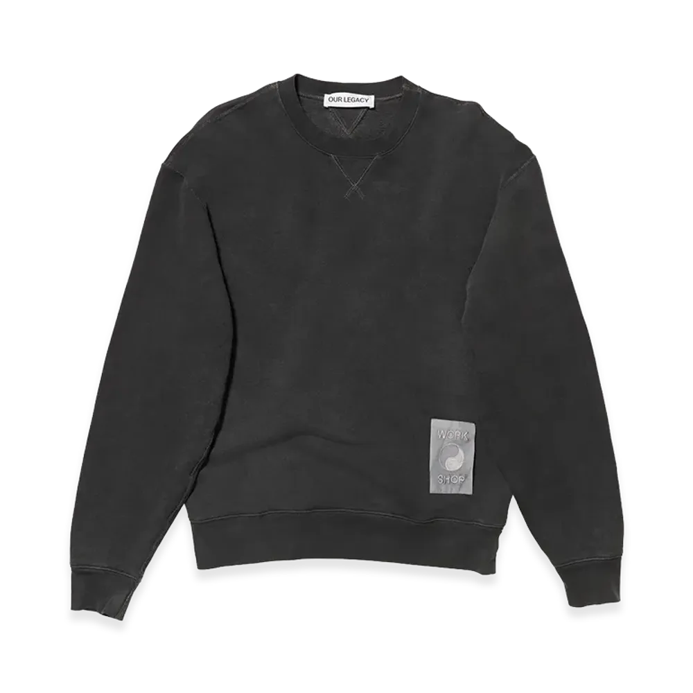 OUR LEGACY Work Shop Work Shop Sweatshirt "Carbon"