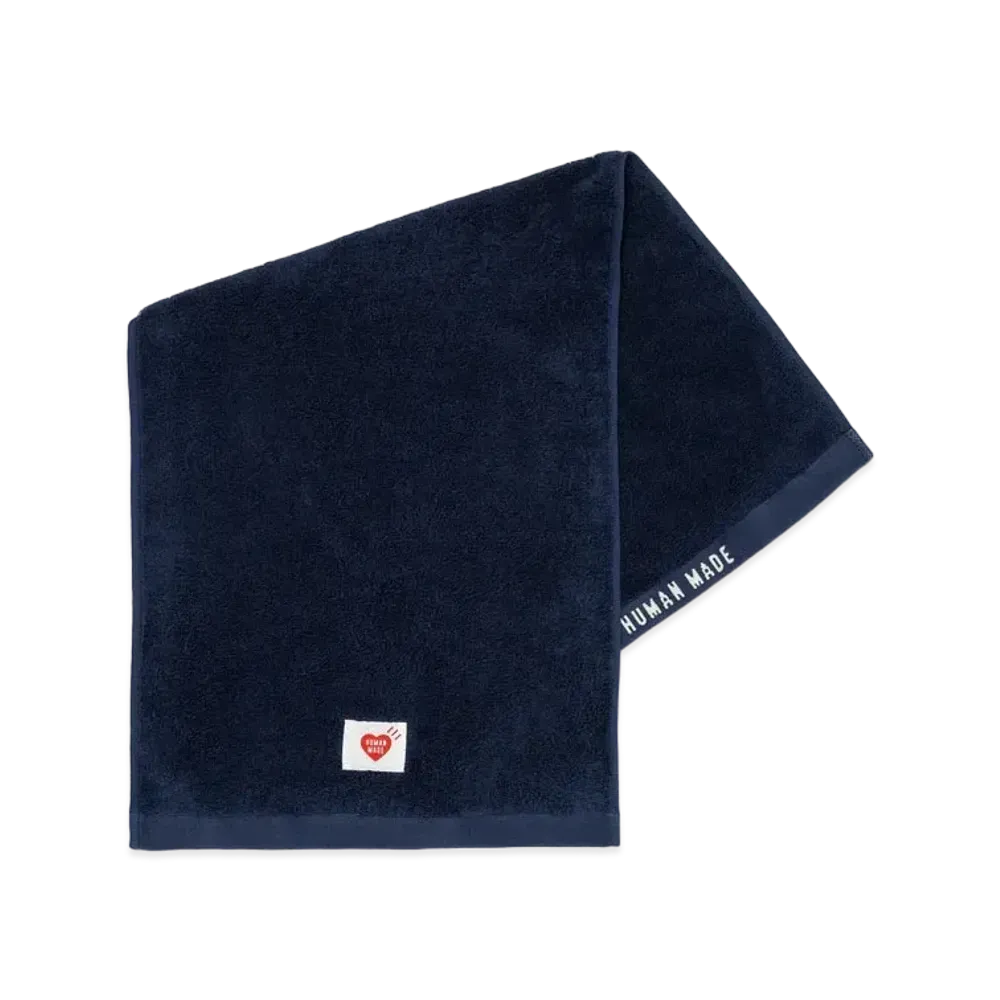 HUMAN MADE HM Face Towel "Navy"