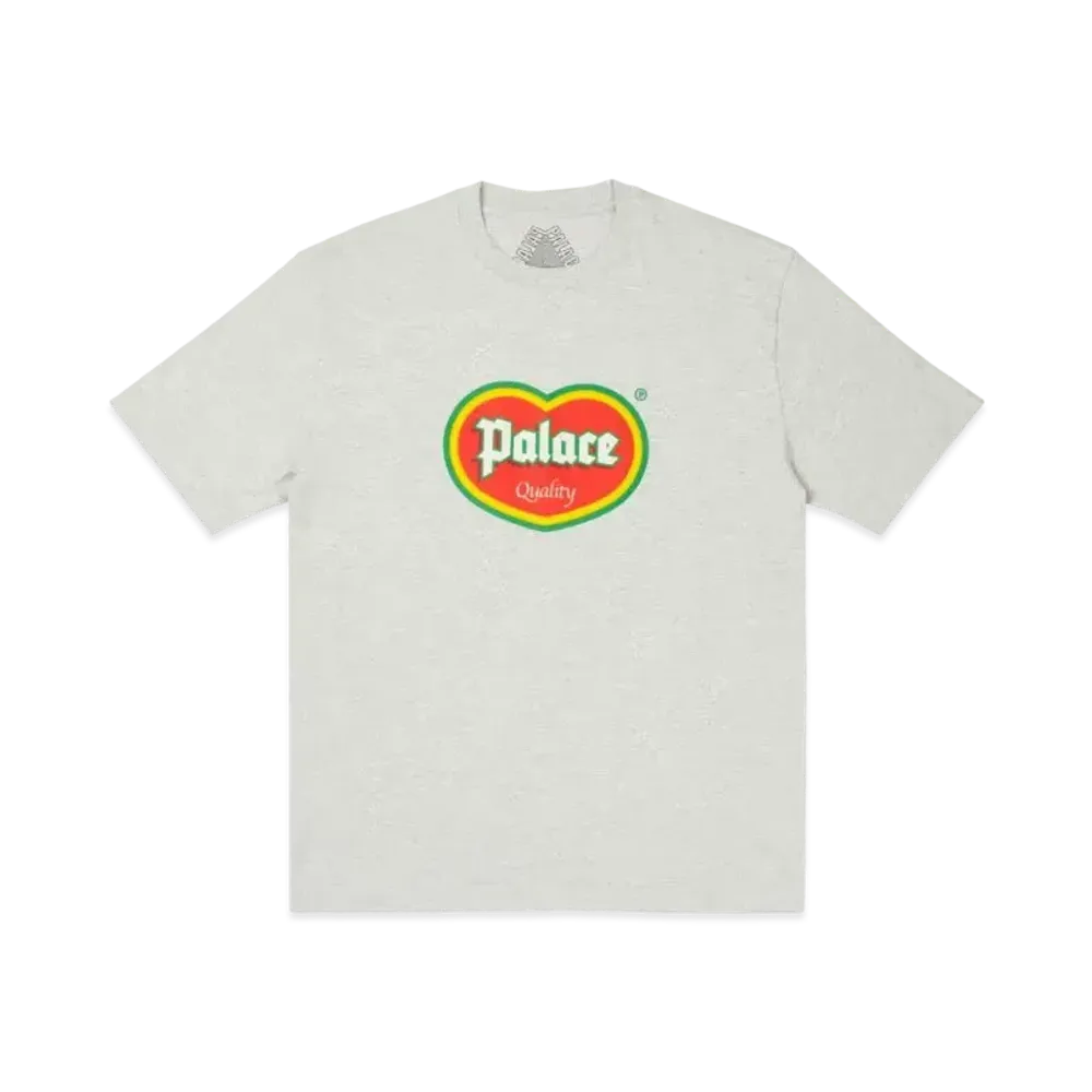 PALACE Quality T-Shirt "Grey Marl"