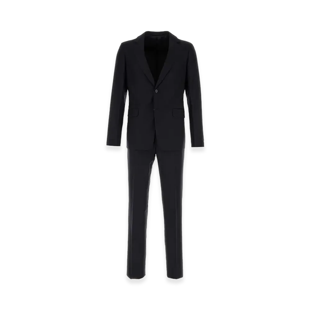 PRADA Pinstriped Dress "Dark Blue"