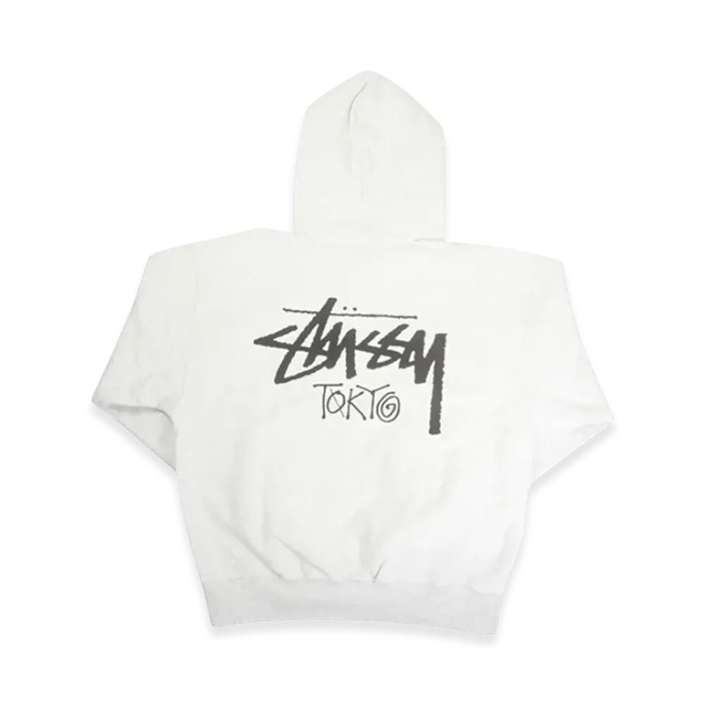 Stussy Tokyo Exclusive Pulover Hoodie "Ash Grey"