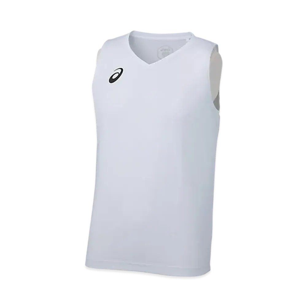 Asics Dry Sleeveless Shirt (Recycled Material) "White"