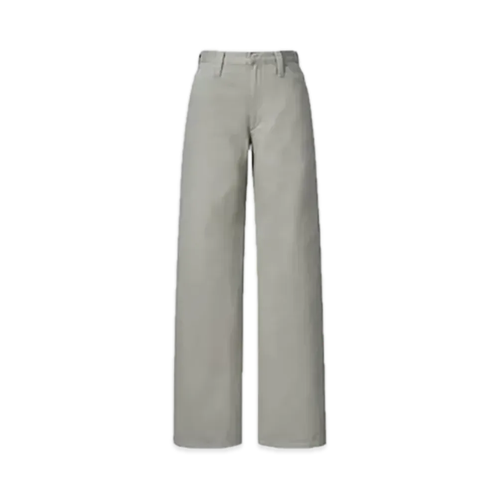 Uniqlo U 24SS High Waist Straight Collar Jeans "Gray"