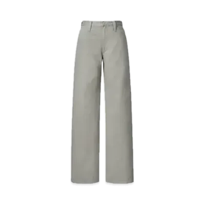 Uniqlo U 24SS High Waist Straight Collar Jeans "Gray"