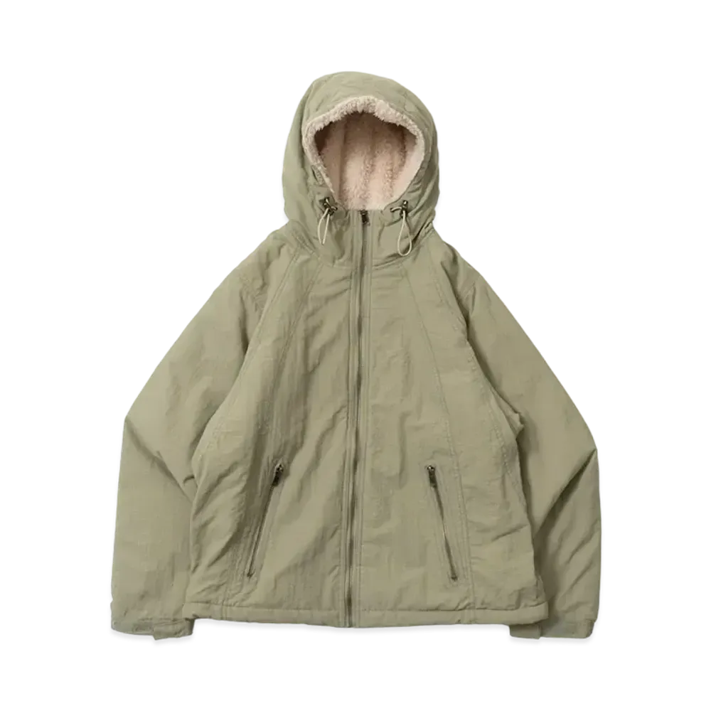 BLESS U Balaclava Fleece Jacket "Khaki"