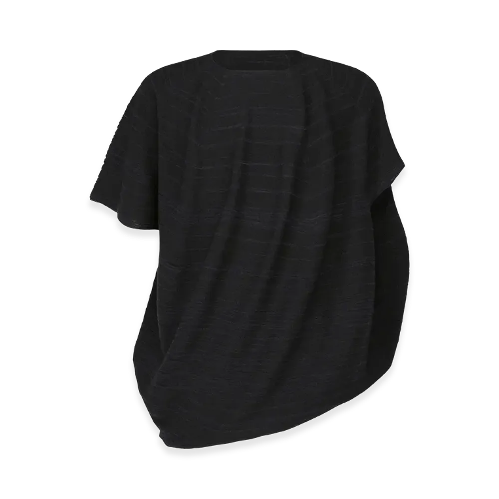 HOMME PLISSE ISSEY MIYAKE Marbling Knit "Navy"