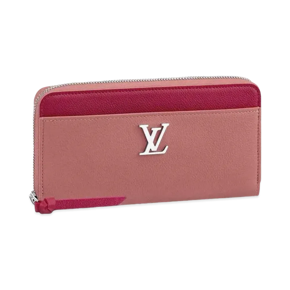 Louis Vuitton Zippy Lockme "Rose Poudoir/Lie De Vin"
