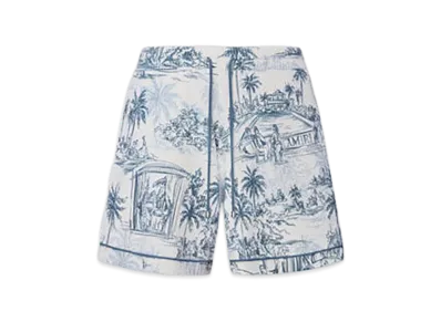 AMIRI Chateau Palms Short Pants "Alabaster"