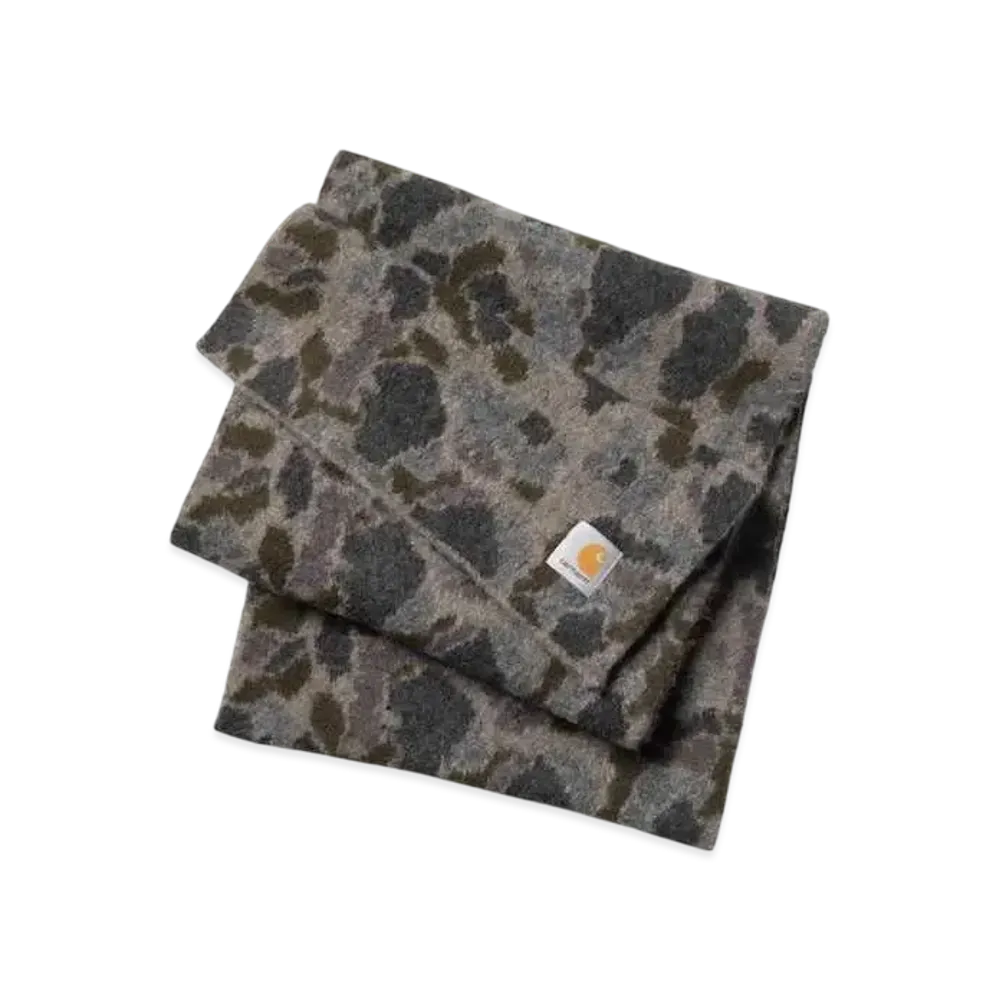 Carhartt WIP Palmer Scarf "Camo Duck Jacquard/Grey"
