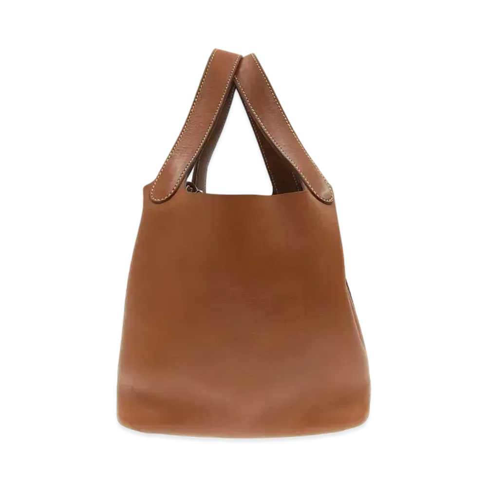 Hermes Picotin Handbag Swift "Brown"