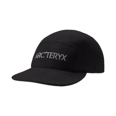ARC'TERYX 5 Panel Wool Ball Cap "Black Heather" X000005086