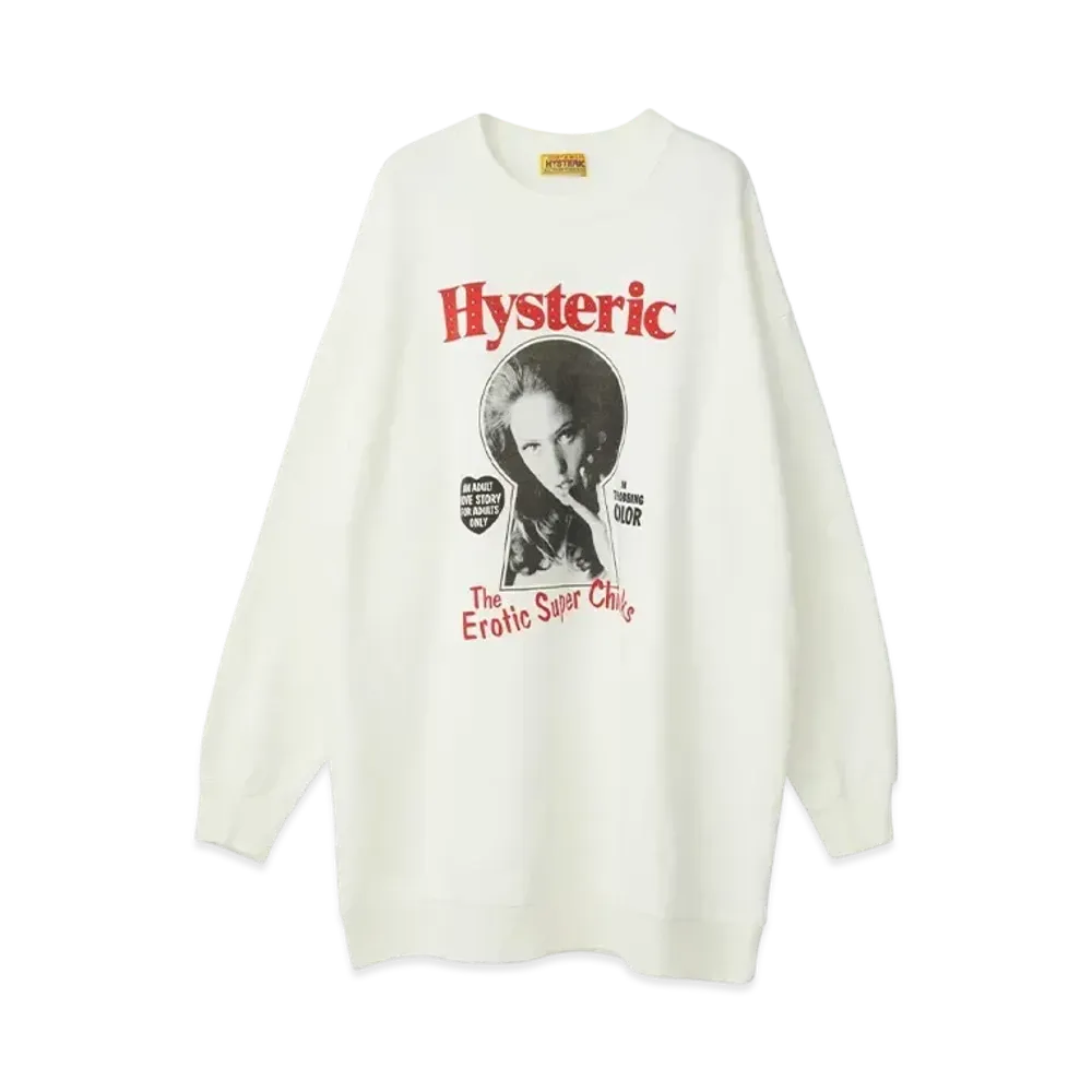 HYSTERIC GLAMOUR Erotic Chicks One Piece "White"