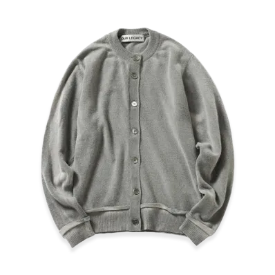 OUR LEGACY Women's Cardigan Dual "Gray"