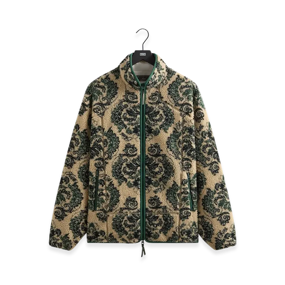 Kith Damask Floral Sherpa Harper Jacket "Eternal"