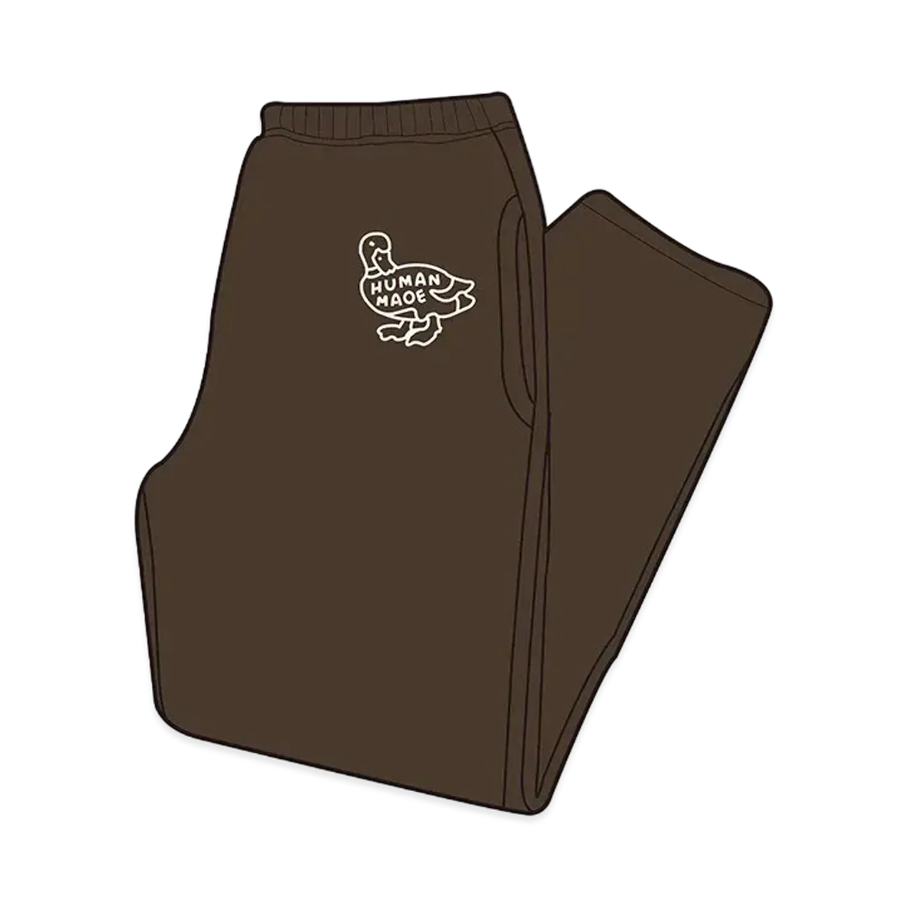 HUMAN MADE duck Sweatpants "Brown"