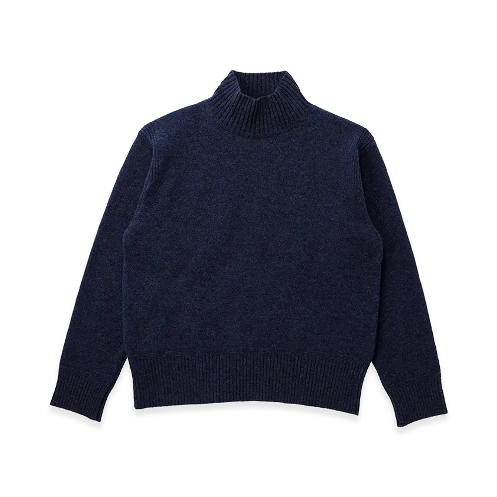 T.T Taiga Takahashi LOT.514 Athletic Highneck Sweater "Navy"