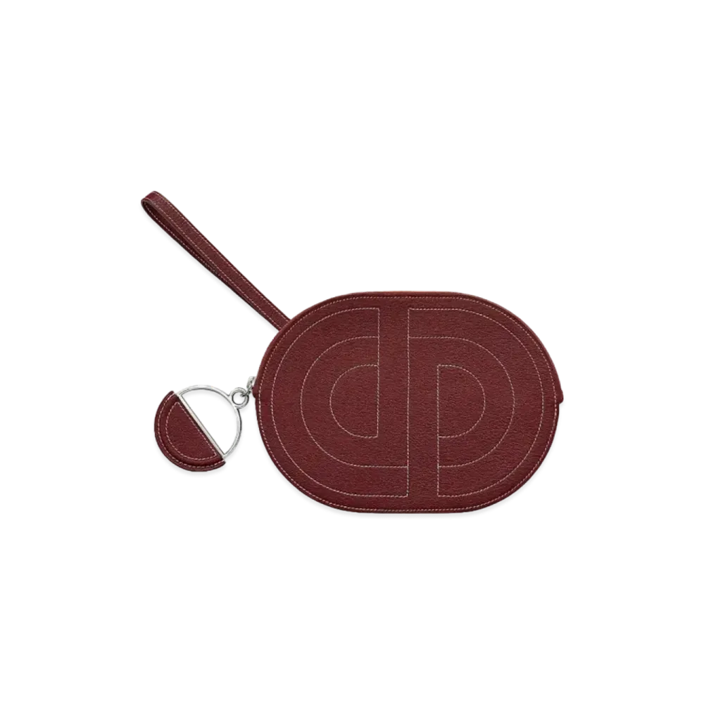 Hermes In-The-Loop To Go Pouch "Rouge H/White"