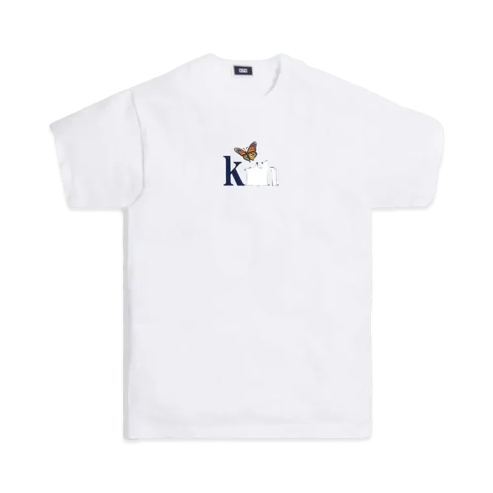 KITH Monarch Butterfly Tee "White"