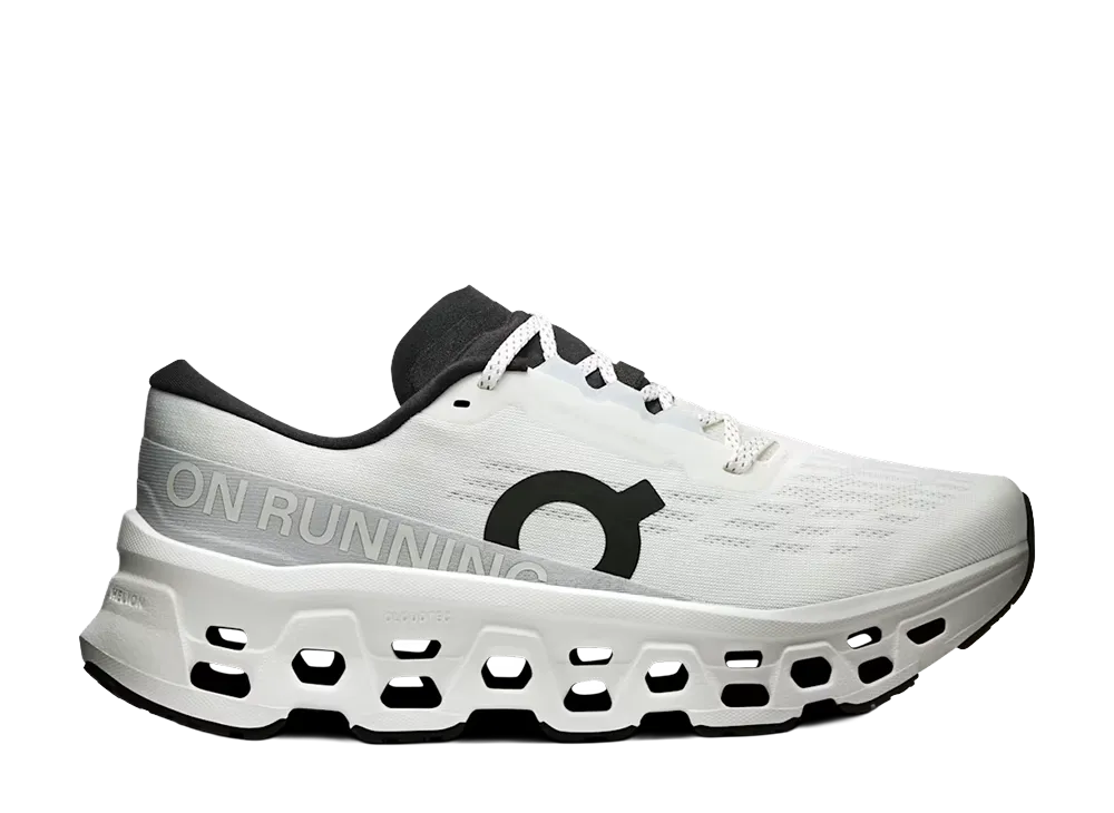 On Women's Cloudmonster 3 "White/White"