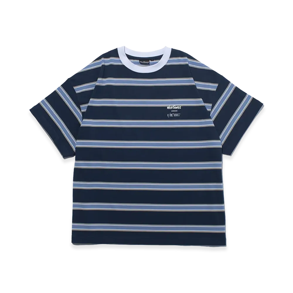 WILD THINGS x F/CE. 81 Border Tee Impression "Blue"