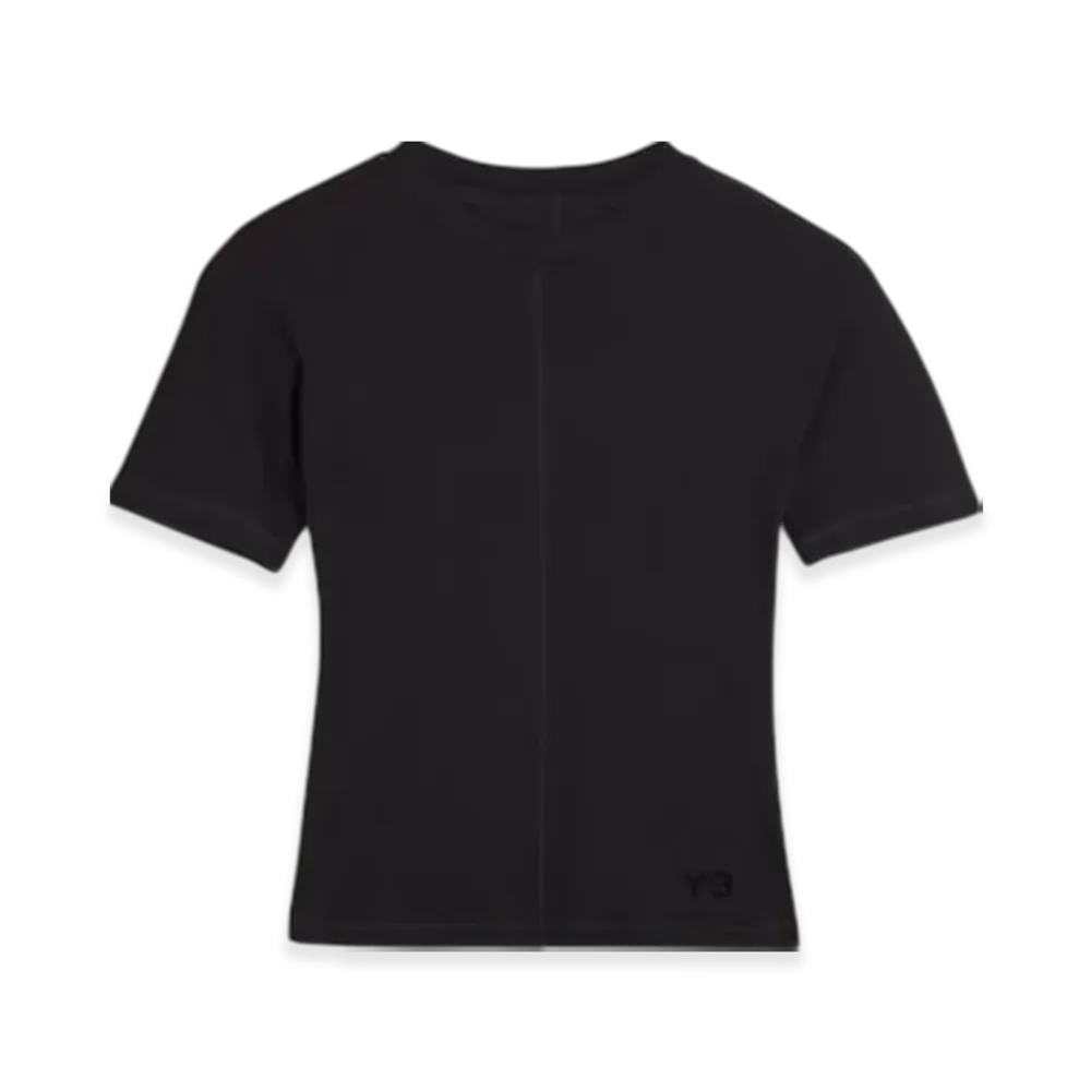 Y-3 Fitted Short Sleeve Tee "Black"