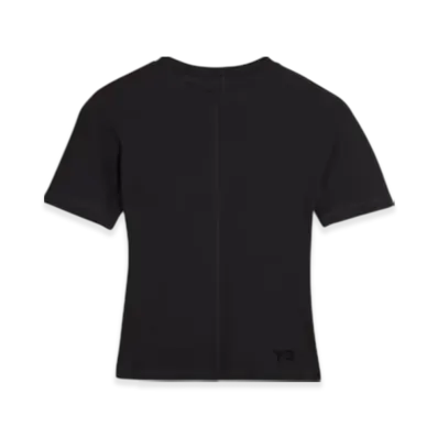 Y-3 Fitted Short Sleeve Tee "Black"