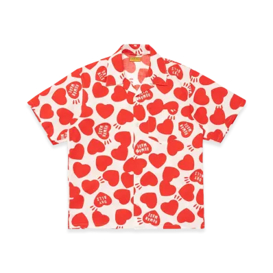 HUMAN MADE Heart Aloha Shirt "White"