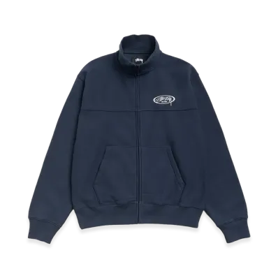 Stussy Fleece Track Jacket "Navy"