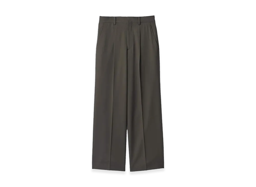 ssstein Straight Trousers "Grey Khaki"